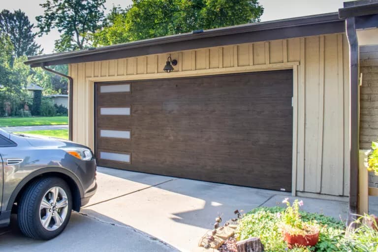Before — Off-Track Door Repair